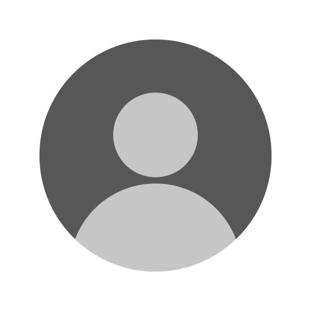 User profile icon. Anonymous person symbol. Blank avatar graphic. Vector illustration. EPS 10.